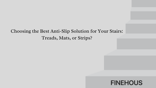 Choosing the Best Anti-Slip Solution for Your Stairs: Treads, Mats, or Strips?