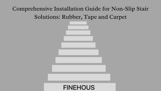 Comprehensive Installation Guide for Non-Slip Stair Solutions: Rubber, Tape and Carpet